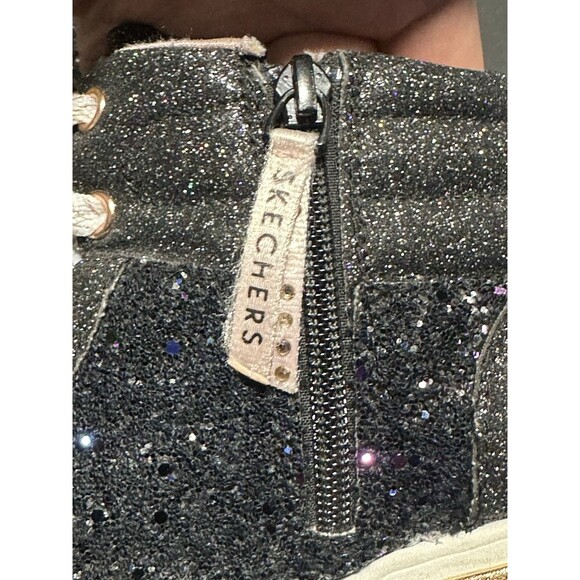 Skechers Shoutouts 2.0 - Starry Glam High-Top Sneakers Youth Size  4 - Picture 9 of 11